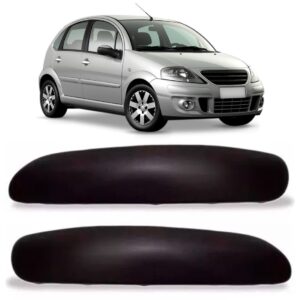 Par Moldura Parachoque Dianteiro Citroen C3 2003 A 2008