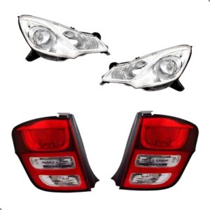 Kit Farois E Lanternas Para C3 2013 14 15 16 17 18 19 2020 Ambos Lados