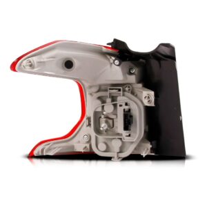 Par Lanterna Traseira Para Peugeot 2008 - 2015 A 2008 C/led Vermelho