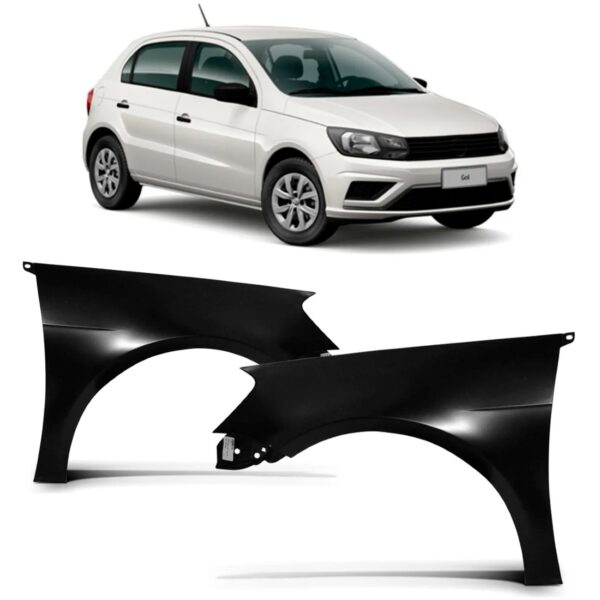 Par Paralama Gol G7 2016 A 2020