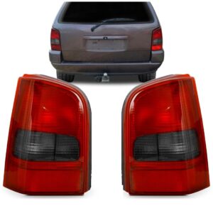 Jogo Sinaleira Traseira Parati G3 1999 00 01 2002 Fumê Fase  Ambos Lados Fumê