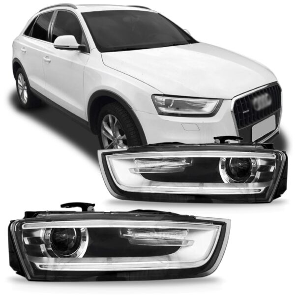 Par Farol Audi Q3 2012 2013 2014 2015 Elétrico Sem Xênon Esquerdo