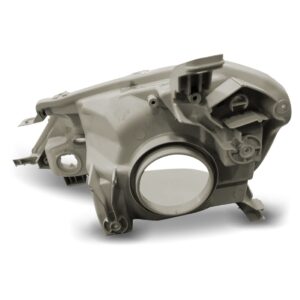 Par Carcaça Farol Toyota Etios 2013 Á 2017 Cinza.