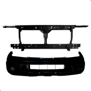 Kit Frente Frontier 2008 A 2016 Parachoque E Painel Frontal Para Pintar