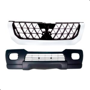 Kit Frente Pajero Sport 2000 A 2005 Parachoque E Grade Kit