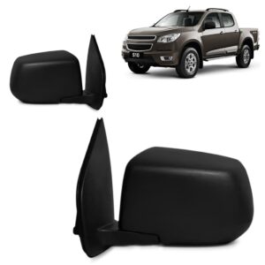Par Retrovisor S10 2012 2013 14 15 2016 Texturizado Eletrico