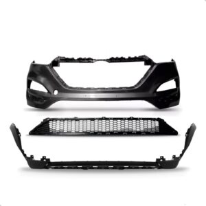 Parachoque Dianteiro Tucson 2017 A 2022 Com Grade Preto