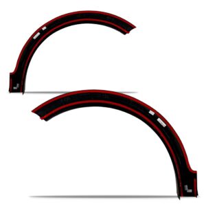 Par Moldura Paralama Dianteiro Crossfox 2015 A 2021 Preto