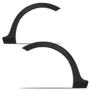 Par Moldura Vão De Roda Traseiro Crossfox 2015 A 2021 Preto