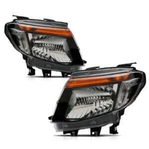 Par Farol Manual Mascara Negra Ranger 2013 A 2016