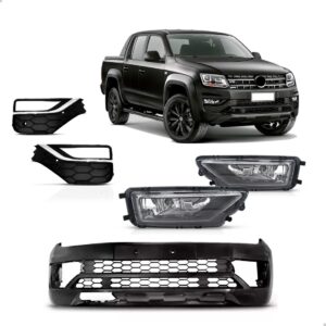Envolvente Amarok 2017 A 2023 C/moldura E Milha 1a Linha  Preto