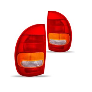 Par Sinaleira Traseira Corsa 4pts 1994 95 96 A 1999 Tricolor Tricolor