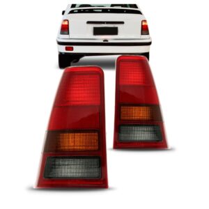 Par Lanterna Traseira Kadett 1989 90 91 92 93 94 A 1998 Fumê Fumê