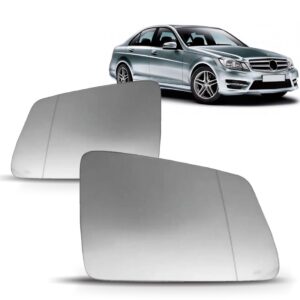Par Lente Retrovisor C180/c200 Com Ponto Cego 2008 A 2014