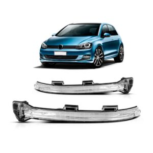 Par Pisca Retrovisor Golf 2014 2015 2016 2017 2019