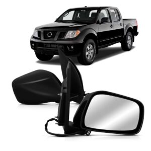 Par Retrovisor Eletrico Capa Preta Frontier 2008 A 2016