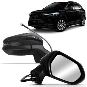 Par Retrovisor Elétrico Pisca Retrátil Corolla Cross 21 A 22