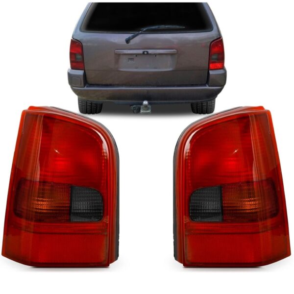 Par Sinaleira Traseira Parati 1996 1997 1998 99 Rubi Bronze Vermelho