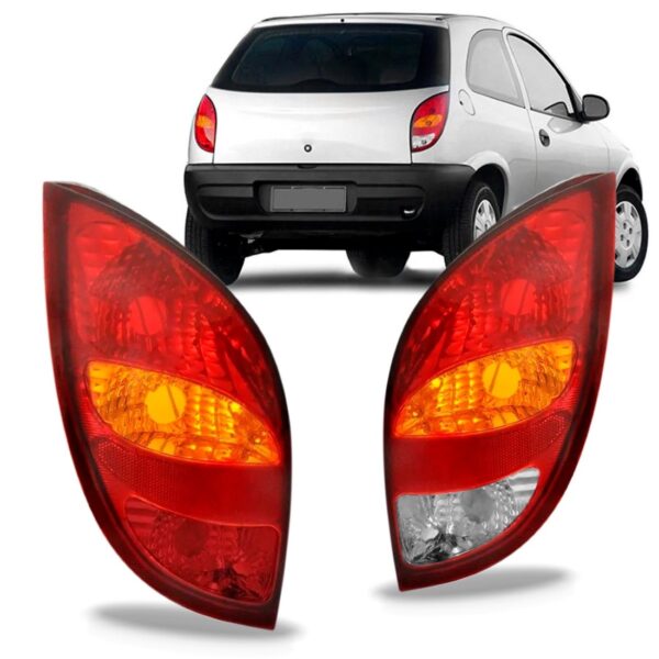 Par Sinaleira Traseira Celta 200001 02 03 04 05 2006 Bicolor