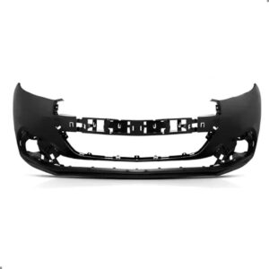 Parachoque Dianteiro Para Peugeot 208 2016 A 2020 1a Linha Preto