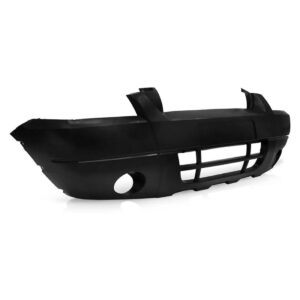 Parachoque Dianteiro Ecosport 2003 A 2007 C/ Furo Novo Preto
