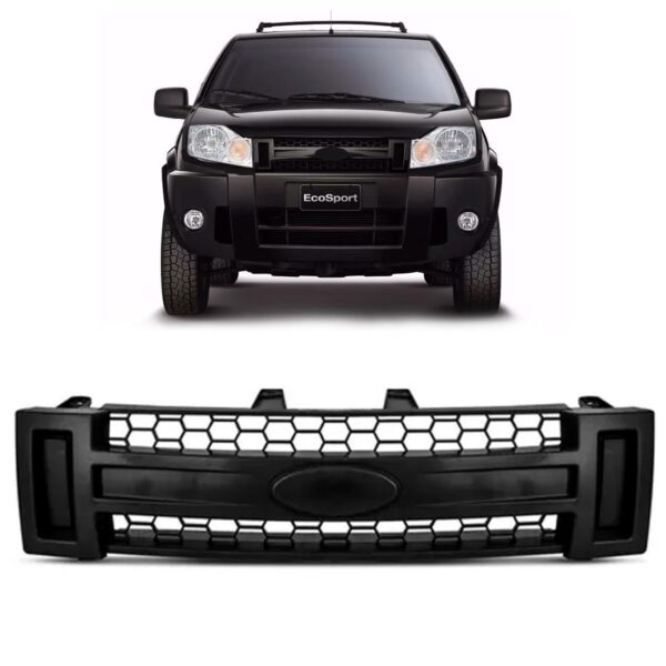 Grade Radiador Para Ford Ecosport 2008  2009 Plástico