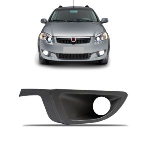 Moldura De Milha Palio Weekend Trekking 2013 A 2016 Com Furo Lado Esquerdo