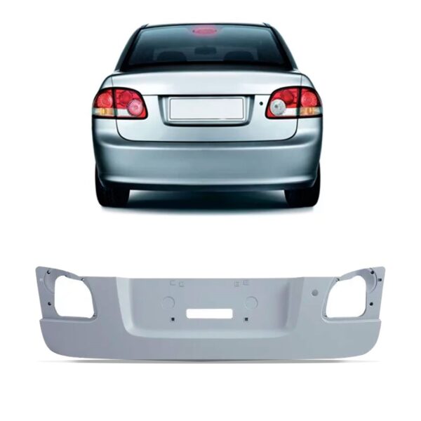 Moldura Placa Traseira Classic 2010 11 12 13 A 2016 Primer Cinza