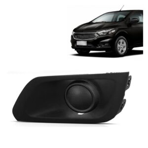 Moldura Farol Milha Onix Prisma 2017 2018 2019 Sem Furo Lado Esquerdo