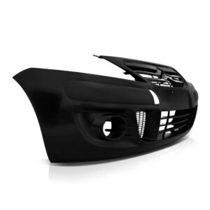 Parachoque Dianteiro C3 2008 A 2013 C/furo 1a Linha Novo Preto