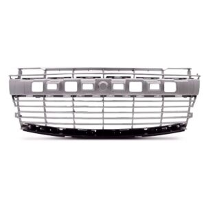 Grade Central Pchoque Para Peugeot 207 2008 A 2011 1a Linha Cinza
