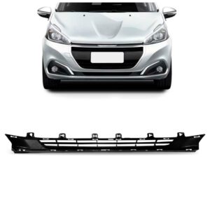 Grade Inferior Tela P/choqu Para Peugeo 208 16 A 18 1a Linha