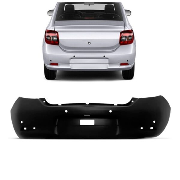 Envolvente Traseiro Logan 2014 A 2019 Com Sensor 1a Linha