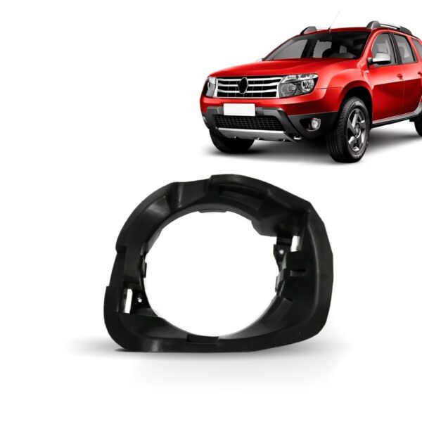 Suporte Farol Milha Auxiliar Duster Sandero 2012 13 14 2015 Lado Esquerdo
