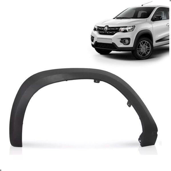 Moldura Paralama Dianteiro Kwid 2018 2019 2020 21 22 23 2024 Lado Esquerdo