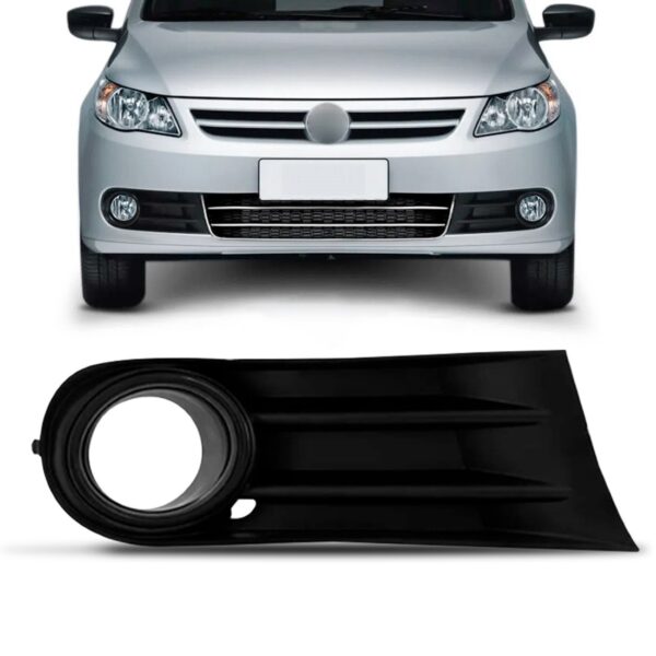 Moldura Farol Milha Gol G5 2010 2011 2012 2013 Com Furo Lado Direito