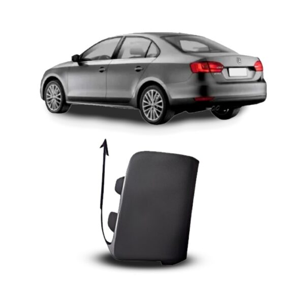 Tampa Reboque Parachoque Dianteiro Para Jetta 2006 A 2011 Para Pintar