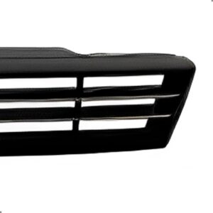 Tela Radiador Jetta 2011 12 13 2014 Com Friso Cromado Preto Brilhante