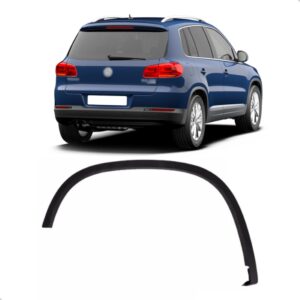 Alargador Paralama Tiguan 2008 2009 2010 2011 Traseiro Lado Direito