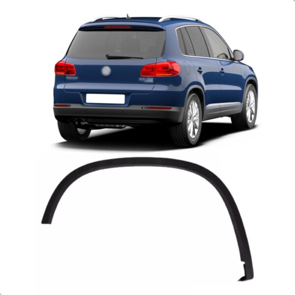 Alargador Paralama Tiguan 2008 2009 2010 2011 Traseiro Lado Direito