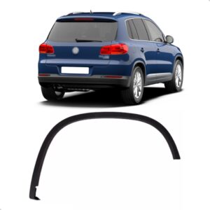 Alargador Paralama Tiguan 2008 2009 2010 2011 Traseiro Lado Esquerdo