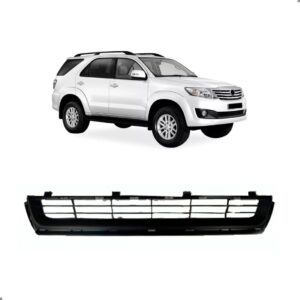 Tela Grade Para Hilux Sw4 2012 A 2015 Parachoque Central Preto Fosco