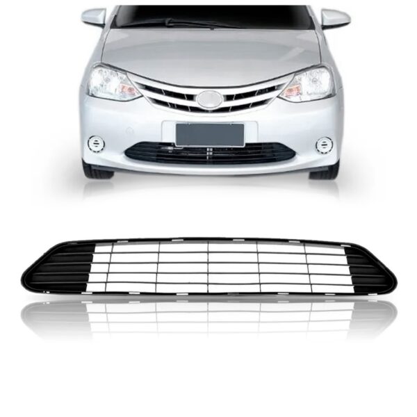 Grade Central Parachoque Etios 2012 A 2016 2017 1a Linha Preto