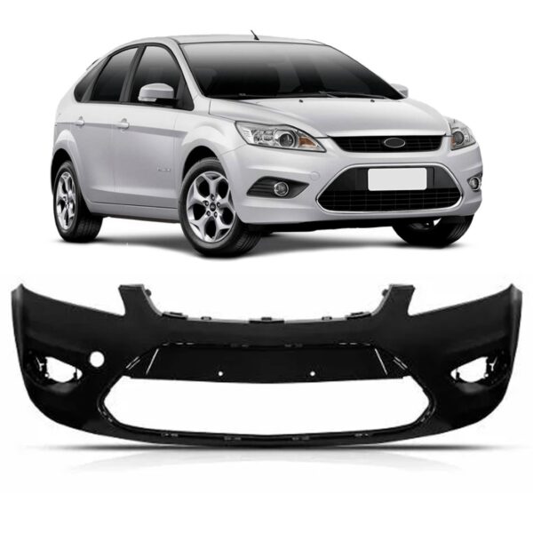Parachoque Dianteiro Focus 2008 A 2012 1a Linha Preto