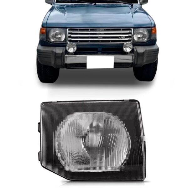 Farol Pajero 1992 1993 1994 1995 1996 1997 Raiado 1ª Linha Direito/passageiro