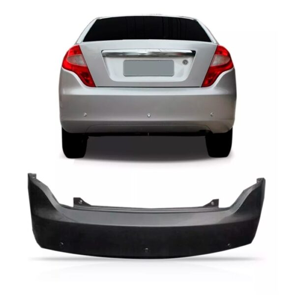 Parachoque Traseiro J3 2010 A 2012 C/furo Sensor Sedan