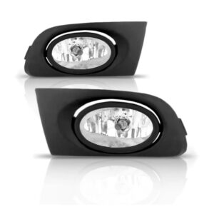 Kit Farol Milha Auxiliar Para Honda Civic 2001 2002 2003