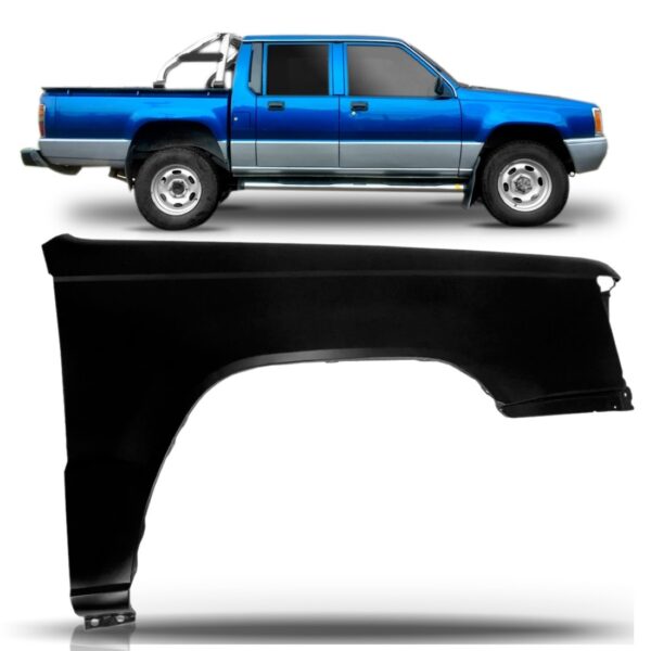 Paralama Mitsubishi L200 1993 1994 1995 1996 Lado Direito