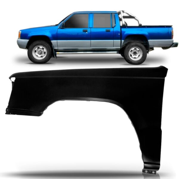 Paralama Mitsubishi L200 1993 1994 1995 1996 Lado Esquerdo