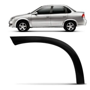 Alargador Vão Da Roda Traseiro Classic 2011 2012 2013 2014 Lado Direito